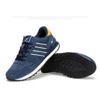 Zapatos deportivos versátiles de cuero genuino transpirables de doble estrella para primavera y otoño, cómodos zapatos planos de moda para correr - details 37