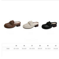 Zapatillas de Moda para Mujer Verano Cómodas y Suaves con Agujeros Zapatillas de Hueco Estilo para Mamá - details 7