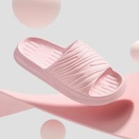 Sandalias de cuña con plataforma gruesa para mujer, verano 2024, impermeables, suela gruesa, sandalias de playa, pantuflas suaves de EVA para mujer, chanclas - details 7