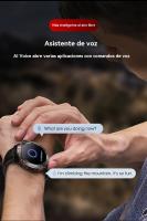 Reloj mujer inteligente exterior deporte Bluetooth llamada Voz Captura de video en HD ritmo cardíaco presión arterial hombre Reloj - details 4
