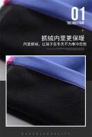 Fashion Brand Waterproof Boy Girl kids Pants Warm Trousers Sporty Climbing leggings Children Patchwork Soft Shell Outfits autumn - details 21