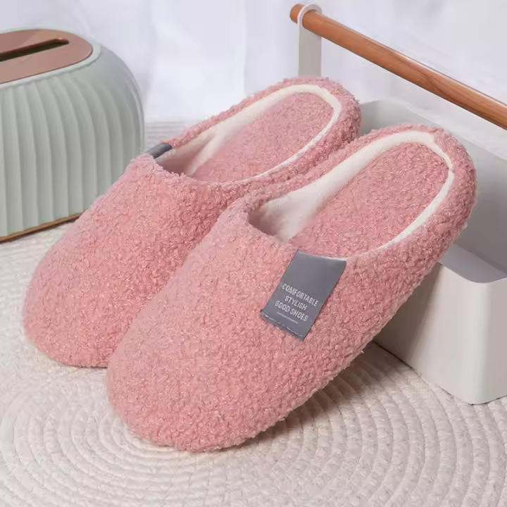 Suela interior suave antideslizante silenciosa para zapatos de casa - 1