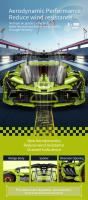 MoYu Lamborghini 3000 GTR Versión de Pista Kit de Bloques de Construcción de Coche Deportivo - details 7