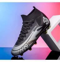 Zapatos cómodos con pinchos de fútbol para hombre, ligeros y de caña alta para mujer, calzado deportivo de entrenamiento - details 18