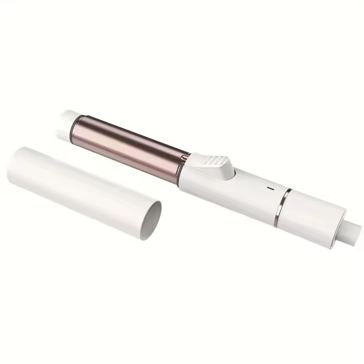 Mini rizador de cerámica de 1 pulgada para cabello corto, rizador de pelo pequeño para viajes, rizador de doble voltaje - 1