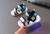 Sandalias de Dos Pies para Bebé 0-3 Años Zapatos de Playa para Niños y Niñas Moda de Verano Ligera - details 6