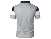 Polo de golf a rayas para hombre, camiseta de manga corta con solapa, ropa deportiva transpirable, camisetas de verano - details 12