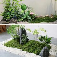 Mini Grass Country, musgo verde Artificial eterno, manualidades caseras, sala de estar, jardín, decoración de plantas, 30/50/100g - details 5