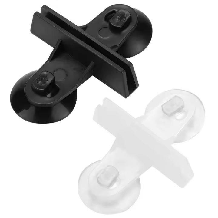 Divisor de piezas para acuario, soportes de ventosa para peceras, cubierta de vidrio, separador, soporte de Clip, 40 unidades - 1