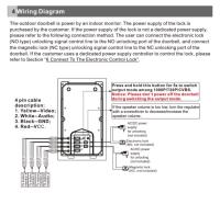 Timbre TMEZON - 1080P de 4 hilos, solo necesita trabajar con el monitor Tmezon IP MZ-IP-V1026/V726 / 739B, no puede funcionar solo - details 7
