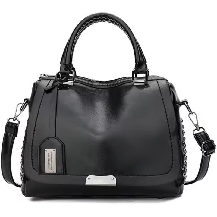 Cuero PU vintage para mujer, correa para bolso de hombro tipo bandolera, diseñador, con almohada - 1