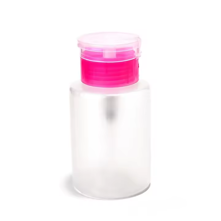 Botella de Polvo Líquido KADS 150ml para Arte de Uñas Fácil Uso Pump Bottle Eliminador de Esmalte de Uñas Color Normal - 1