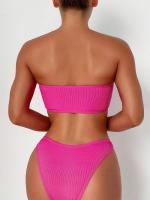 Conjunto de bikini estilo bohemio Traje de baño de dos piezas con tirantes - details 1