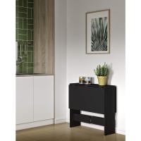 Mesa Plegable Contemporánea con 2 Solapas Plegables, Tablero de Partículas de Melamina, 103 x 76 x 73.4 cm - details 9
