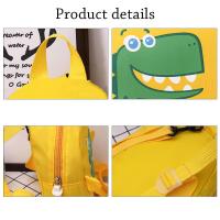 Mochilas de dibujos animados antipérdida para niños, mochilas escolares de dinosaurio para niños pequeños, lindas mochilas escolares de jardín de infantes con arnés de seguridad - details 1
