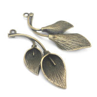 Colgantes de Encanto de Calla de Bronce Dorado 18K 10PCS de Alta Calidad Ideal para Joyería DIY - details 4