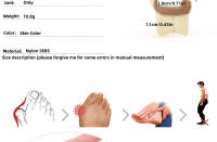 Pad de Silicona para Pie Herramienta de Cuidado de Pies Separador de Dedos Corrector de Hallux Relievo de Bunión Ajustador de Hueso - details 2