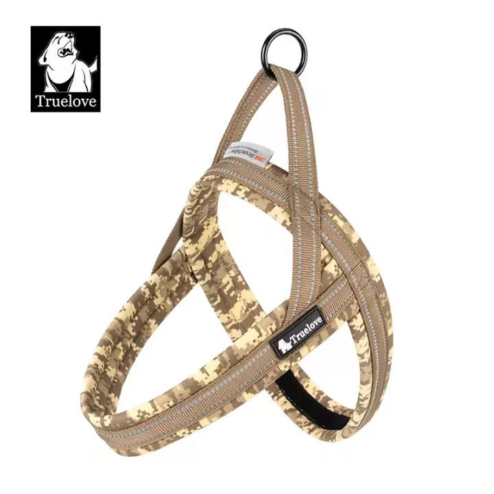 Truelove-arnés acolchado de malla con estampado Floral para todas las razas, chaleco de ajuste rápido para perros pequeños, medianos y grandes, para exteriores, TLH58122 - 1