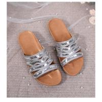2025 Sandalias planas transpirables con diamantes de imitación - Zapatos de verano cómodos y bohemios para mujer para la playa, fiestas y uso diario, elegante moda primavera-verano - details 42