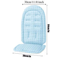 Cojín transpirable para cochecito de bebé, cojín suave de Color sólido para cochecito de bebé, accesorios para cochecito, asiento de coche, alfombrilla para cochecito, cuidado del bebé - details 0