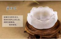 Lámpara de cristal colorido con mantequilla de loto, producto étnico tibetano, juego de 7 lámparas de luz perpetua - details 8