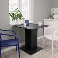 Mesa de Comedor Consola Cocina Bistró Restaurante Salón Sala de Estar Jardín Terraza Hogar Madera Contrachapada Gris Sonoma - details 15