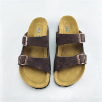Zapatillas de cuero de vacuno, zapatillas frescas, zapatos de playa de verano, suela antideslizante suave, zapatos de pareja para hombres y mujeres - details 39