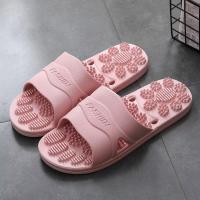 Home Slippers Foot Massage Women Summer Sandals House Bathroom Slipper Non-slip Soft Sole Men Indoor Hotel Couples Shoes - details 13