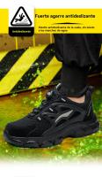 Zapatos de Seguridad para Hombre Punta de Acero, Resistente a Golpes, Ligero y Indestructible - details 3