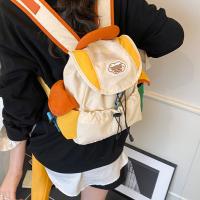 Bolsas para padres e hijos de 2 tamaños a juego de colores, mochila escolar con cordón multibolsillo de estilo coreano, mochila de nailon de gran capacidad para niños - details 31