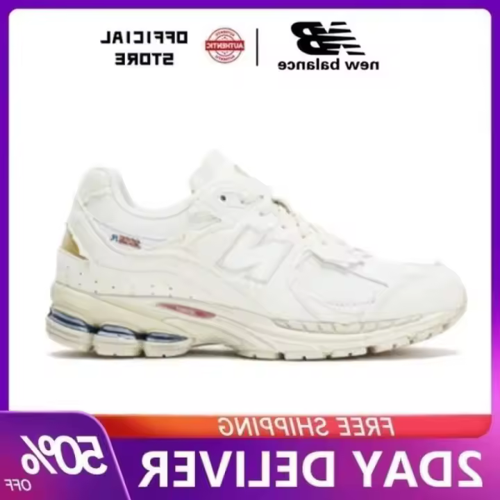 LETEN 【100% auténtico】 NB 2002R Blanco " Zapatillas deportivas M2002RDC Garantía 1 año Pegatinas de pared - 1