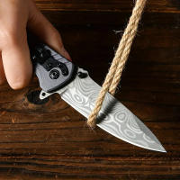 Cuchillo Plegable Con Clip Para Bolsillo Para Camping Y Pesca Actividades Interiores Y Exteriores Regalo Para Hombres TB9195 - details 6