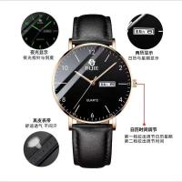 Reloj de cuarzo no mecánico con cielo estrellado de moda con calendario dual resistente al agua para hombre nuevo modelo luminoso - details 21