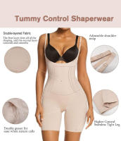 Moldeador de cuerpo para Mujer, ropa moldeadora, Control de Abdomen, Body Moldeador de cuerpo, Reductor Invisible Posparto - details 10