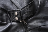 CHAIFENKO Chaqueta de Cuero Camuflaje Grueso Abrigo de Ocio de Invierno con Gorra Desmontable - details 9