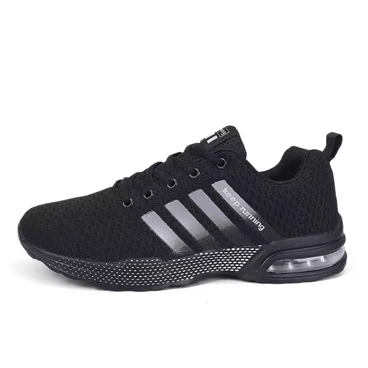 Zapatillas de running para hombre, con cómodo cojín de aire, propiedades antideslizantes y transpirables. - 1
