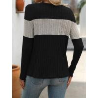 2025 Camiseta de Manga Larga para Mujer, Moda Otoño Invierno, Top de Cuello Redondo, Ropa Popular Coreana para Mujeres - details 4