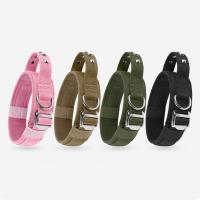Collar de entrenamiento ajustable para perros, hebilla de Metal, Collar transpirable para cuello de perro, Collar resistente para mascotas, correa, accesorios de entrenamiento - details 10