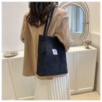 Bolsa de hombro de arte para mujeres _ bolsa de lona necube _ bolsa de pan casual - details 16