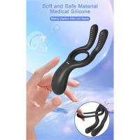 Vibrador Juguetes sexuales para adultos para pareja Vibradores de anillo vibratorio masculino 12 vibraciones Estimulador de clítoris del punto G 18+ - details 2