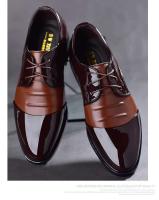 2023 Sepatu Souliers Hommes En Cuir Pria vestido logotipo italiano zapatos de fiesta de cuero de boda para hombres - details 3