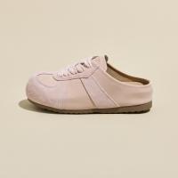 Suela gruesa 3 cm altura interior aumento bolsa cabeza media zapatillas mujer verano desgaste 2025 nuevas sandalias feas y lindas de un pedal zapatos Boken - details 8