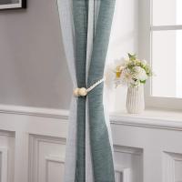 Cortinas Opacas de salón, 2 Piezas, Cortinas térmicas aislantes frío y Calor para Dormitorio con Ojales Gris Claro - details 23