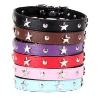 Collar de Mascota de Cuero con Pendientes de Estrellas Ideal para Perros Pequeños y Medianos - details 4