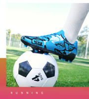 Zapatos de fútbol de marca para hombre, zapatillas de fútbol antideslizantes para exteriores para niños, zapatillas de entrenamiento transpirables, zapatillas de fútbol sala para césped - details 16