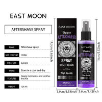 EAST MOON Fragancia Después del Afeitado Suave, Limpio, Nutritivo, Hidratante y Refrescante Esencia en Spray para Barba de Hombre - details 0