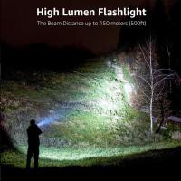 Mini linterna LED con enfoque telescópico de 3 velocidades, aleación de aluminio fuerte linterna de iluminación al aire libre, super brillante - details 5