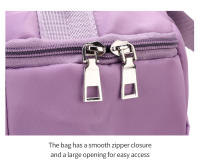 Mochila De Viaje Para Mujer IKE MARTI Gran Capacidad Deportiva Yoga Fin De Semana Con Múltiples Bolsillos Cierre De Cremallera - details 11