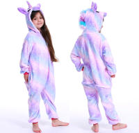 Ropa de dormir de invierno para niños y niñas, disfraz de panda, dinosaurio, unicornio, kigurumi, manta para dormir - details 9