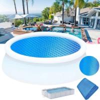 Cubierta impermeable para piscina Circular, bañera solar, plástico de burbujas de PE, accesorios para exteriores, 180/240/300cm - details 1